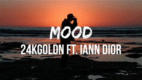 mood feat iann dior lyrics|24k gold song lyrics.